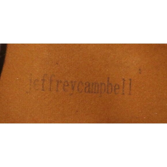 Jeffrey Campbell Matte Black Chelsea Rain Boots Grunge Minimal Streetwear - Picture 2 of 8